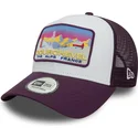 petten-gebogen-paars-snapback-a-frame-ski-patch-van-courchevel-steden-en-stranden-van-new-era