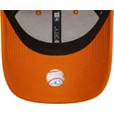 petten-gebogen-oranje-verstelbaar-9forty-league-essential-van-new-york-yankees-mlb-van-new-era