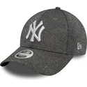petten-gebogen-zwart-verstelbaar-9forty-glitter-van-new-york-yankees-mlb-van-new-era
