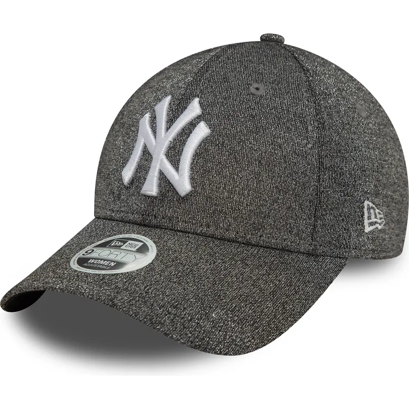 petten-gebogen-zwart-verstelbaar-9forty-glitter-van-new-york-yankees-mlb-van-new-era