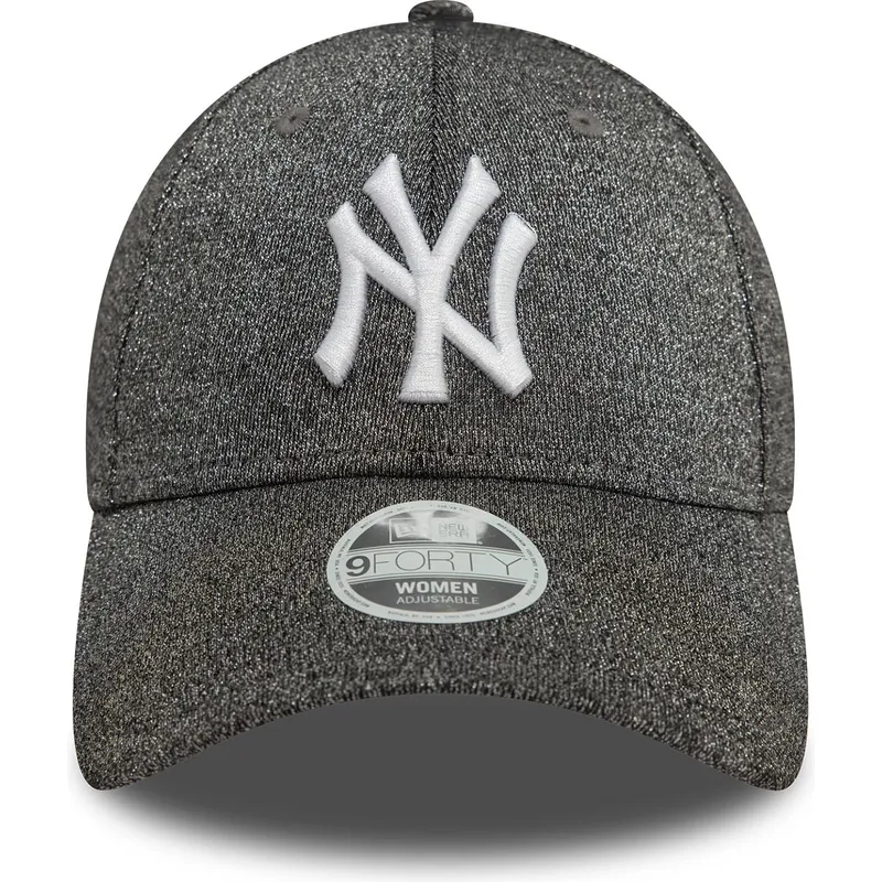 petten-gebogen-zwart-verstelbaar-9forty-glitter-van-new-york-yankees-mlb-van-new-era