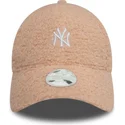 petten-gebogen-roze-verstelbaar-9forty-borg-van-new-york-yankees-mlb-van-new-era