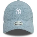 petten-gebogen-blauw-verstelbaar-9forty-borg-van-new-york-yankees-mlb-van-new-era