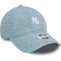 petten-gebogen-blauw-verstelbaar-9forty-borg-van-new-york-yankees-mlb-van-new-era