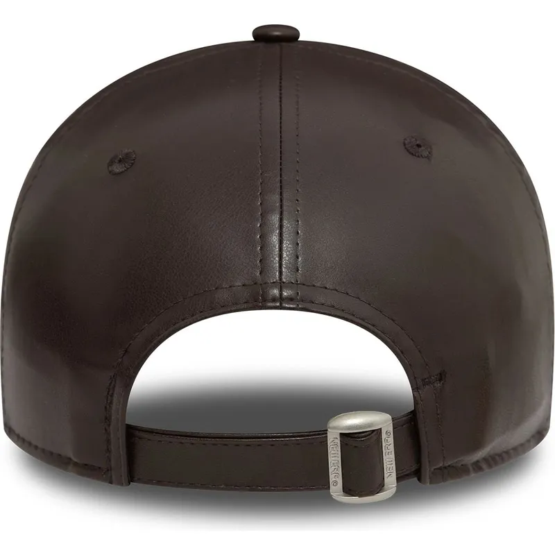 petten-gebogen-bruin-verstelbaar-9forty-midi-pu-van-new-york-yankees-mlb-van-new-era