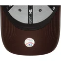 petten-gebogen-bruin-verstelbaar-9forty-midi-pu-van-new-york-yankees-mlb-van-new-era
