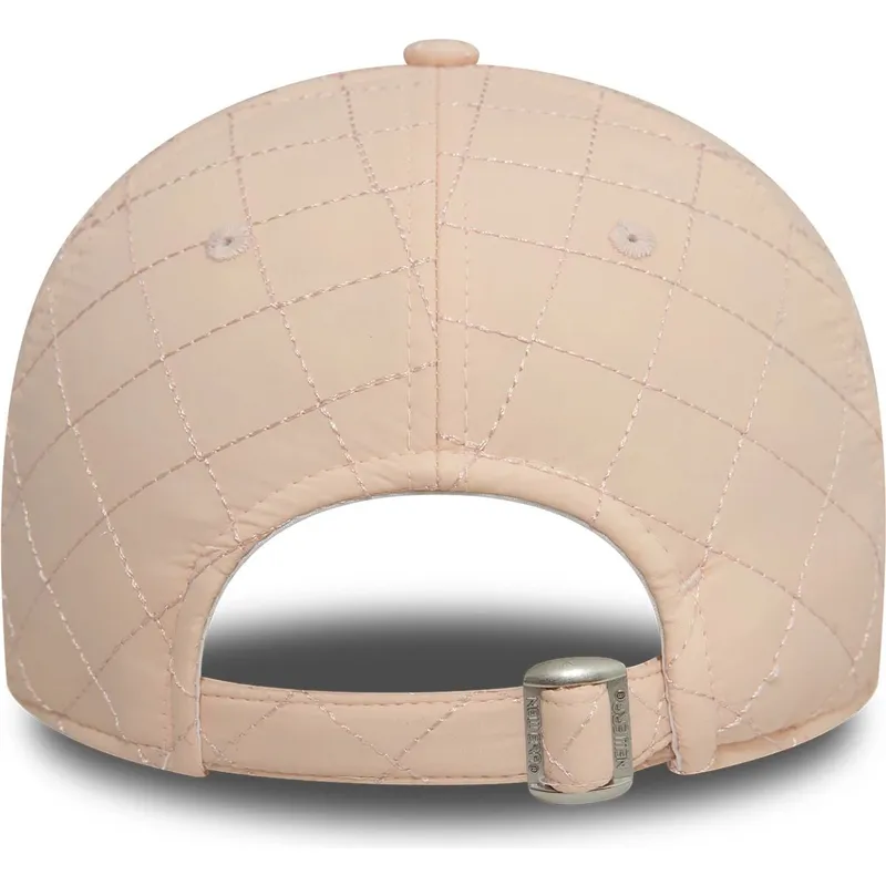 petten-gebogen-roze-verstelbaar-9twenty-padded-van-new-york-yankees-mlb-van-new-era