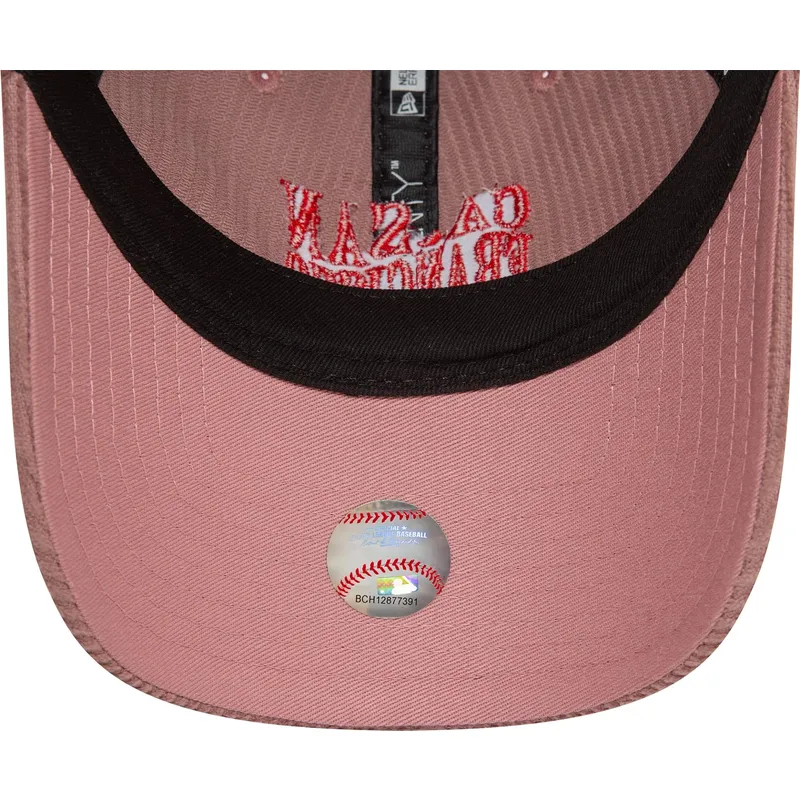 petten-gebogen-roze-verstelbaar-9twenty-cord-van-san-francisco-steden-en-stranden-california-van-new-era
