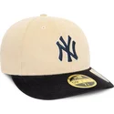 petten-gebogen-meerkleurig-fitted-59fifty-low-profile-cord-van-new-york-yankees-mlb-van-new-era