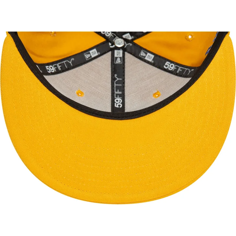 petten-plat-geel-fitted-59fifty-icon-van-atlanta-braves-mlb-van-new-era