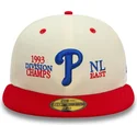 petten-plat-meerkleurig-fitted-59fifty-93-division-van-philadelphia-phillies-mlb-van-new-era