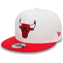 petten-plat-rood-snapback-9fifty-white-crown-patch-van-chicago-bulls-nba-van-new-era