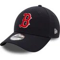 petten-gebogen-marineblauw-verstelbaar-9forty-side-patch-van-boston-red-sox-mlb-van-new-era