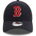 petten-gebogen-marineblauw-verstelbaar-9forty-side-patch-van-boston-red-sox-mlb-van-new-era