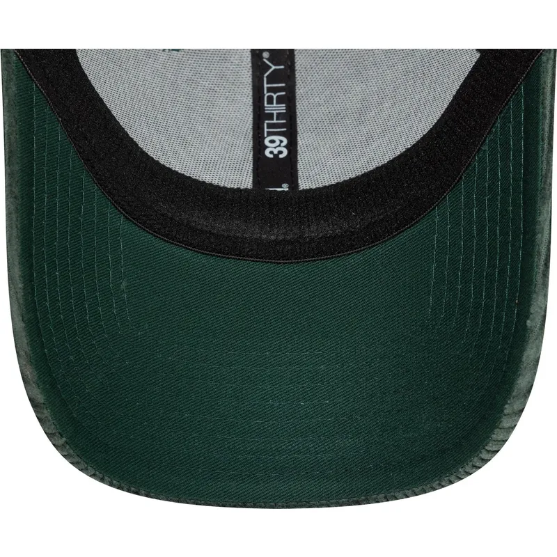 petten-gebogen-groen-fitted-39thirty-cord-van-new-york-yankees-mlb-van-new-era