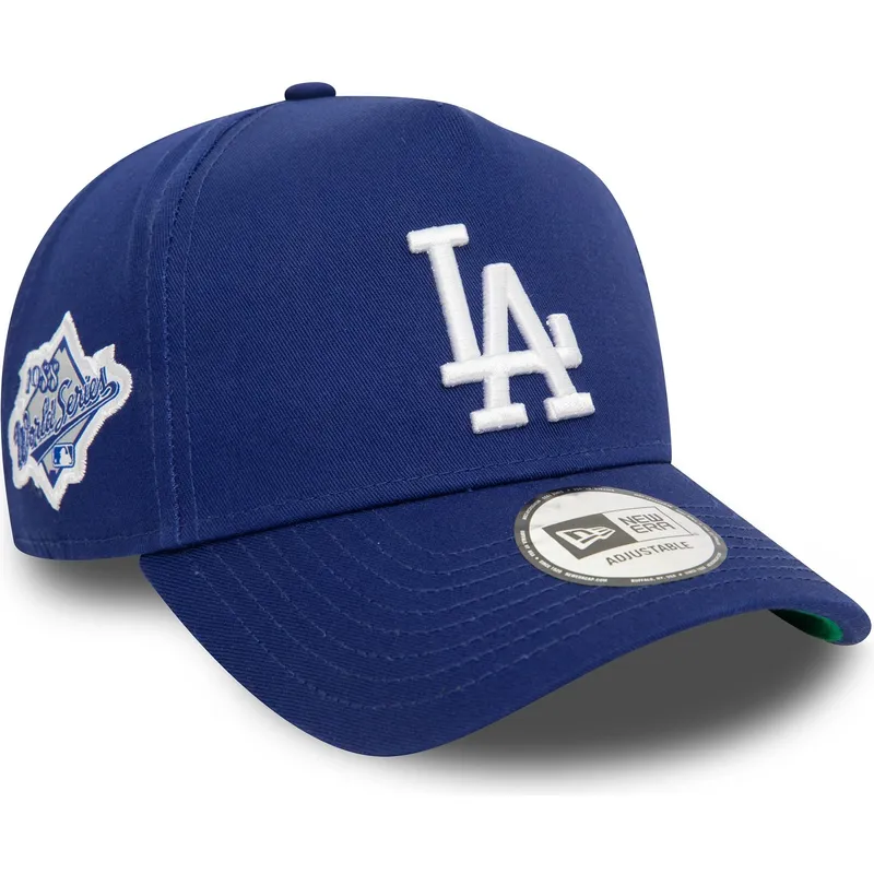 petten-gebogen-blauw-snapback-9forty-e-frame-patch-van-los-angeles-dodgers-mlb-van-new-era petten-gebogen-blauw-snapback-9forty-e-frame-patch-van-los-angeles-dodgers-mlb-van-new-era