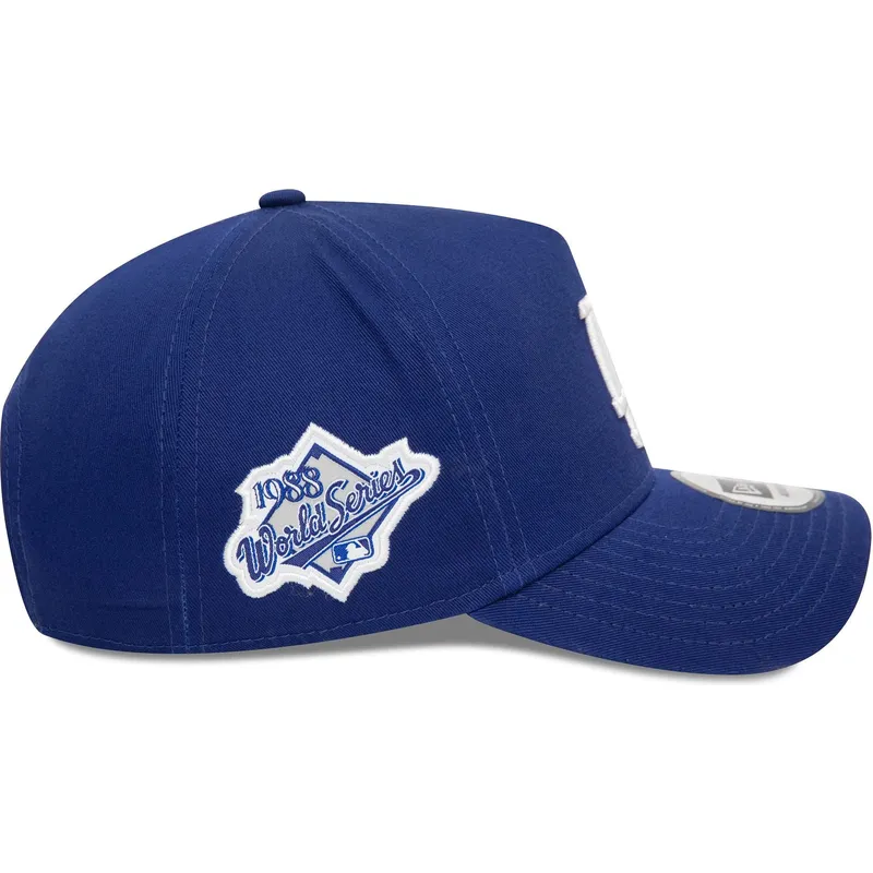 petten-gebogen-blauw-snapback-9forty-e-frame-patch-van-los-angeles-dodgers-mlb-van-new-era petten-gebogen-blauw-snapback-9forty-e-frame-patch-van-los-angeles-dodgers-mlb-van-new-era