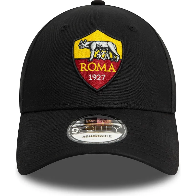 petten-gebogen-zwart-verstelbaar-9forty-core-van-associazione-sportiva-roma-serie-a-van-new-era