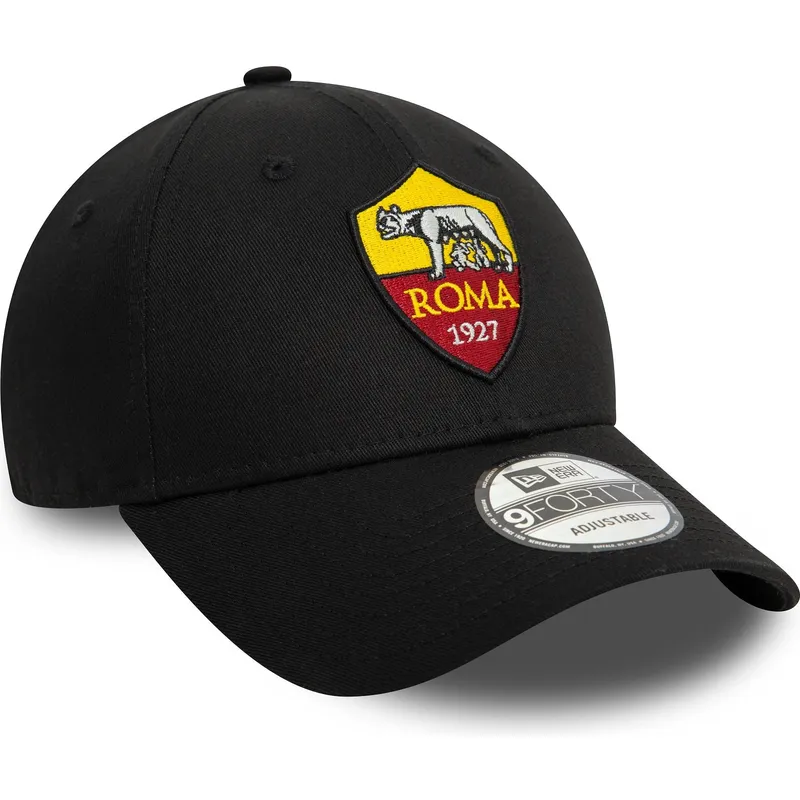 petten-gebogen-zwart-verstelbaar-9forty-core-van-associazione-sportiva-roma-serie-a-van-new-era