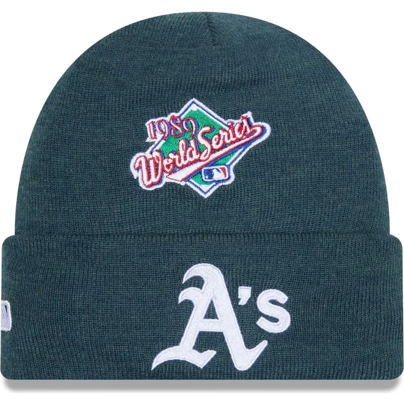 mutsen-groen-world-series-balaclava-van-oakland-athletics-mlb-van-new-era