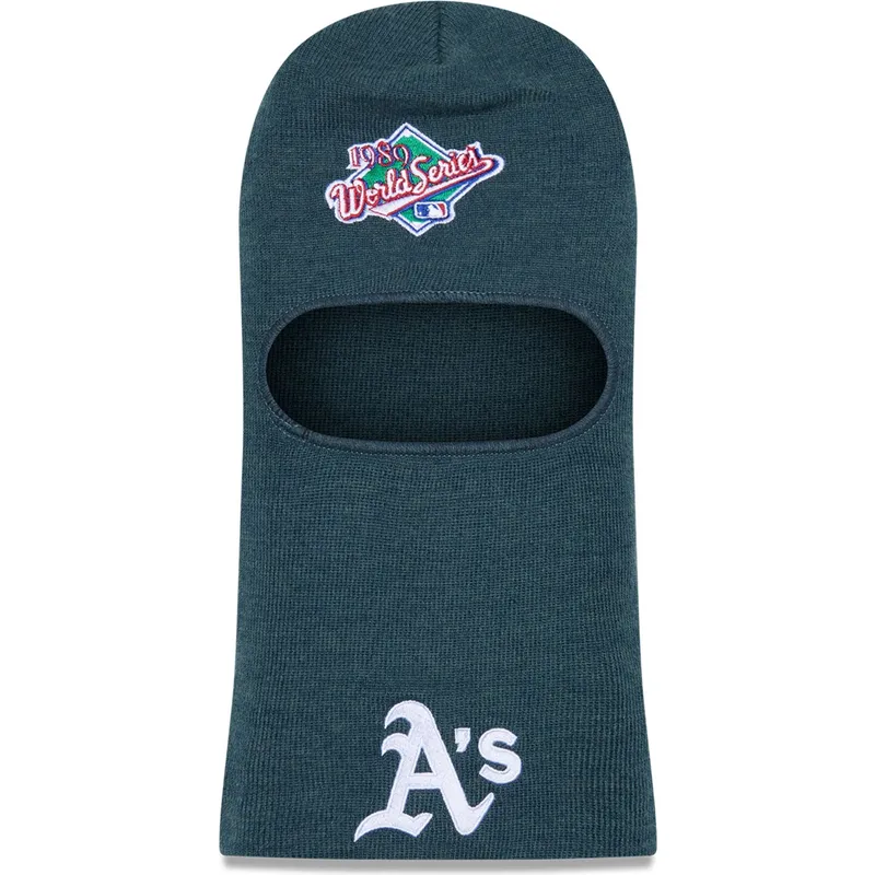 mutsen-groen-world-series-balaclava-van-oakland-athletics-mlb-van-new-era