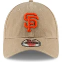 petten-gebogen-beige-verstelbaar-9twenty-core-classic-van-san-francisco-giants-mlb-van-new-era