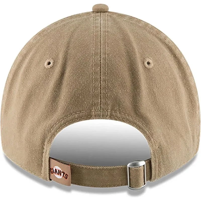 petten-gebogen-beige-verstelbaar-9twenty-core-classic-van-san-francisco-giants-mlb-van-new-era