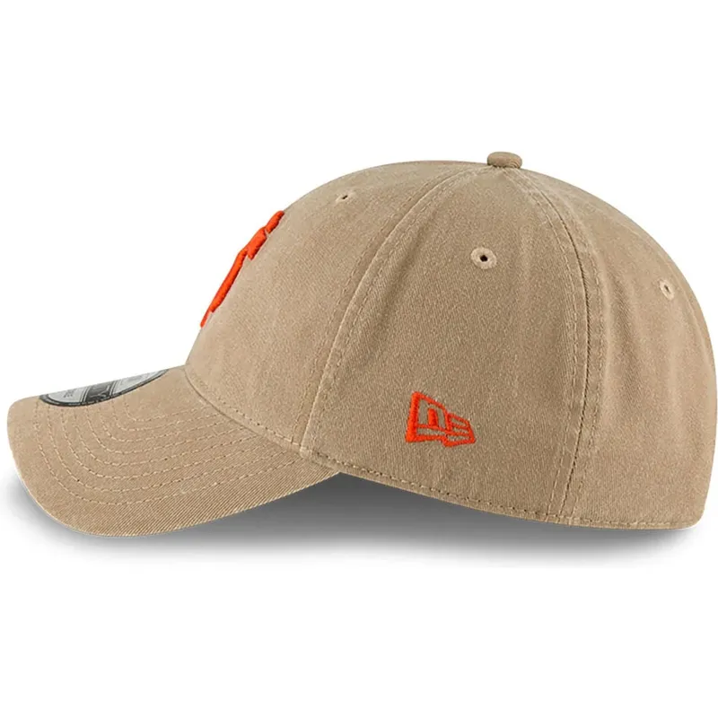 petten-gebogen-beige-verstelbaar-9twenty-core-classic-van-san-francisco-giants-mlb-van-new-era