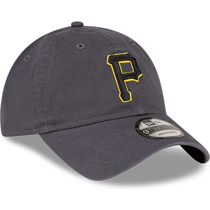 petten-gebogen-grijs-verstelbaar-9twenty-core-classic-van-pittsburgh-pirates-mlb-van-new-era petten-gebogen-grijs-verstelbaar-9twenty-core-classic-van-pittsburgh-pirates-mlb-van-new-era