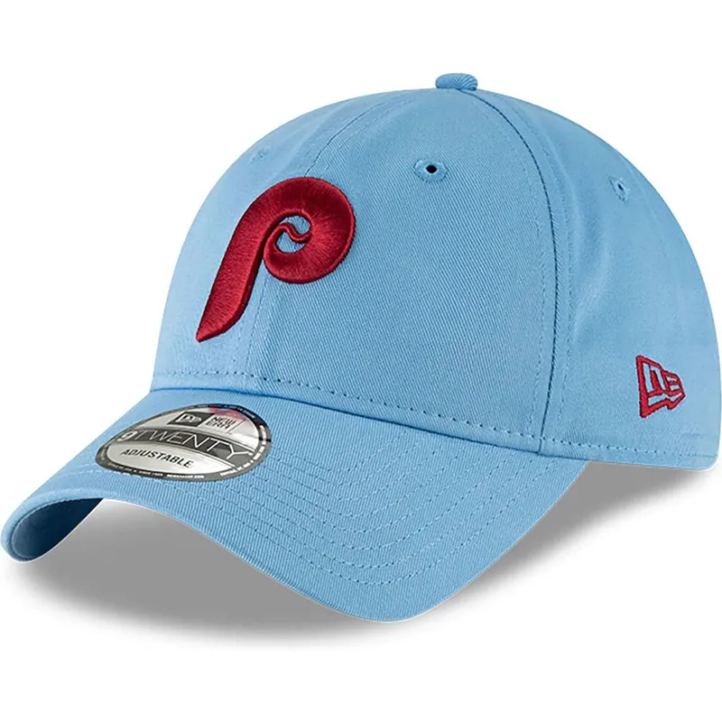 petten-gebogen-blauw-verstelbaar-9twenty-core-classic-van-philadelphia-phillies-mlb-van-new-era
