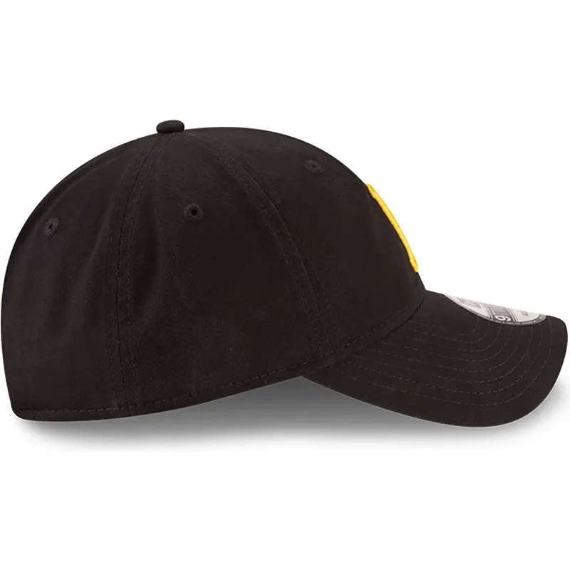 petten-gebogen-zwart-verstelbaar-9twenty-core-classic-van-pittsburgh-pirates-mlb-van-new-era petten-gebogen-zwart-verstelbaar-9twenty-core-classic-van-pittsburgh-pirates-mlb-van-new-era