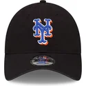 petten-gebogen-zwart-verstelbaar-9twenty-core-classic-van-new-york-mets-mlb-van-new-era