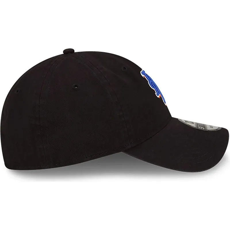 petten-gebogen-zwart-verstelbaar-9twenty-core-classic-van-new-york-mets-mlb-van-new-era