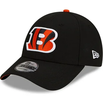 Petten gebogen zwart verstelbaar 9FORTY The League van Cincinnati Bengals NFL van New Era