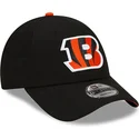 petten-gebogen-zwart-verstelbaar-9forty-the-league-van-cincinnati-bengals-nfl-van-new-era