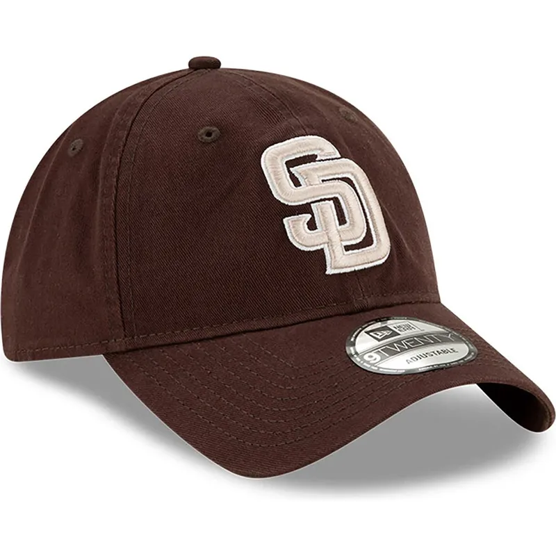 petten-gebogen-bruin-verstelbaar-9twenty-core-classic-van-san-diego-padres-mlb-van-new-era petten-gebogen-bruin-verstelbaar-9twenty-core-classic-van-san-diego-padres-mlb-van-new-era