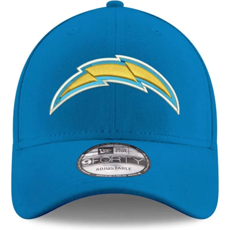 petten-gebogen-blauw-verstelbaar-9forty-the-league-van-los-angeles-chargers-mlb-van-new-era