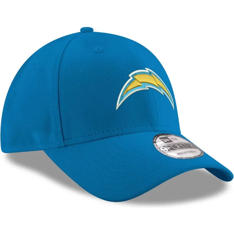 petten-gebogen-blauw-verstelbaar-9forty-the-league-van-los-angeles-chargers-mlb-van-new-era