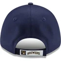 petten-gebogen-marineblauw-verstelbaar-9forty-the-league-van-milwaukee-brewers-mlb-van-new-era