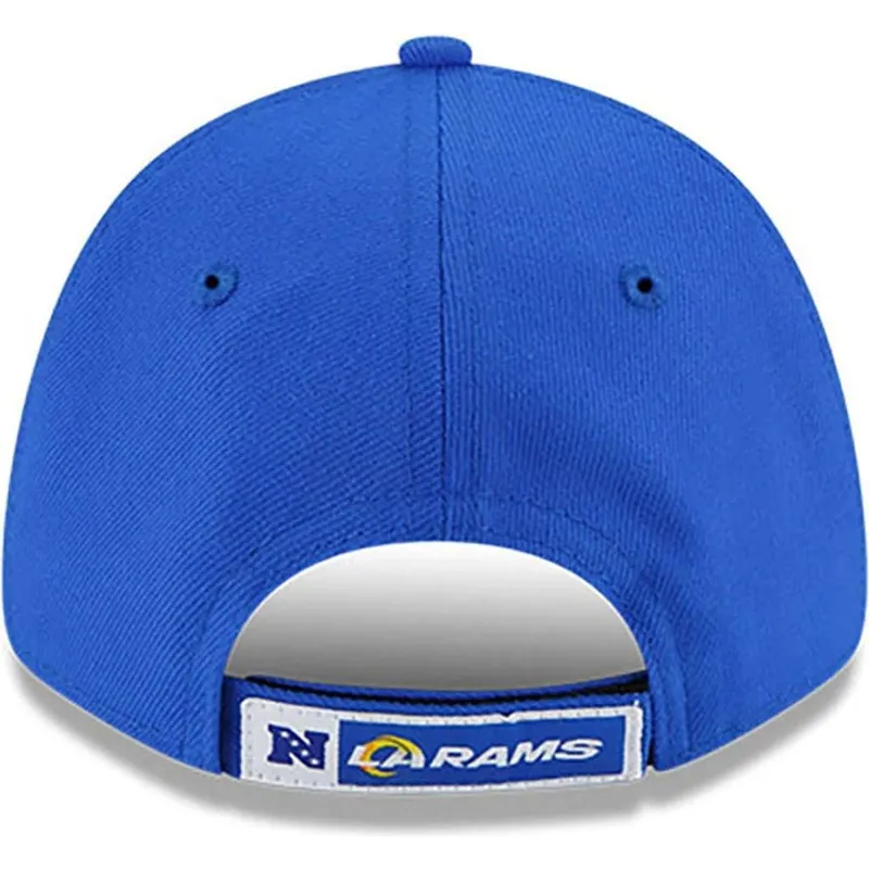petten-gebogen-blauw-verstelbaar-voor-kinderen-9forty-the-league-van-los-angeles-rams-nfl-van-new-era
