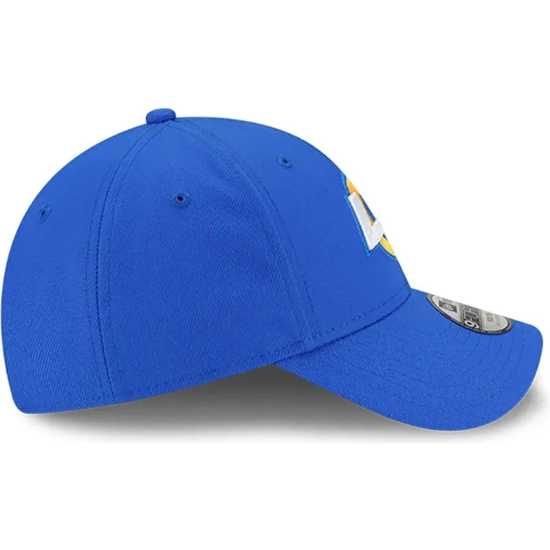 petten-gebogen-blauw-verstelbaar-voor-kinderen-9forty-the-league-van-los-angeles-rams-nfl-van-new-era