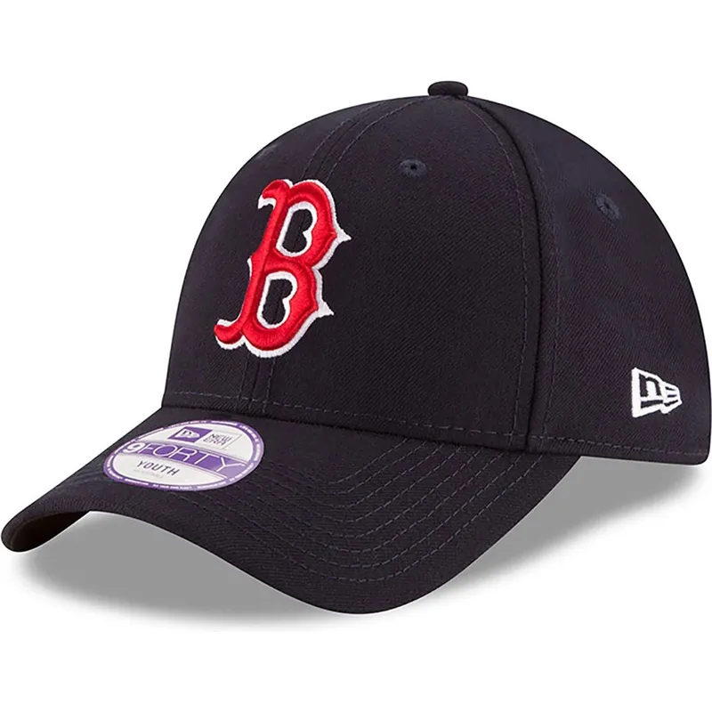 petten-gebogen-marineblauw-verstelbaar-voor-kinderen-9forty-the-league-van-boston-red-sox-mlb-van-new-era petten-gebogen-marineblauw-verstelbaar-voor-kinderen-9forty-the-league-van-boston-red-sox-mlb-van-new-era