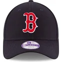 petten-gebogen-marineblauw-verstelbaar-voor-kinderen-9forty-the-league-van-boston-red-sox-mlb-van-new-era