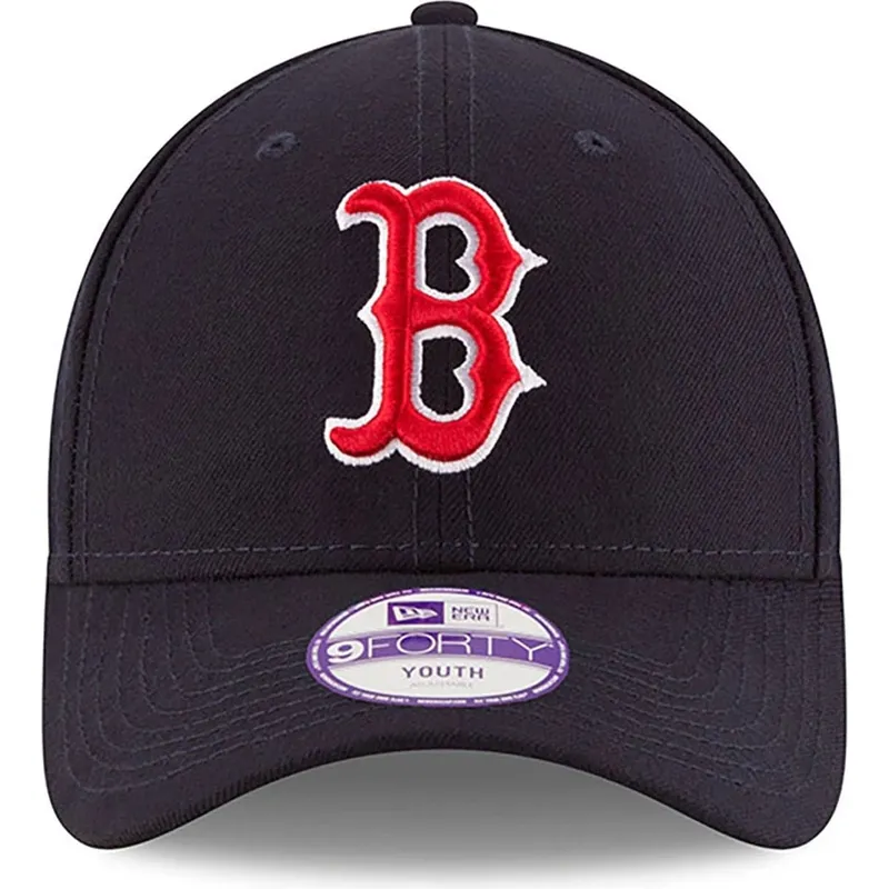 petten-gebogen-marineblauw-verstelbaar-voor-kinderen-9forty-the-league-van-boston-red-sox-mlb-van-new-era petten-gebogen-marineblauw-verstelbaar-voor-kinderen-9forty-the-league-van-boston-red-sox-mlb-van-new-era