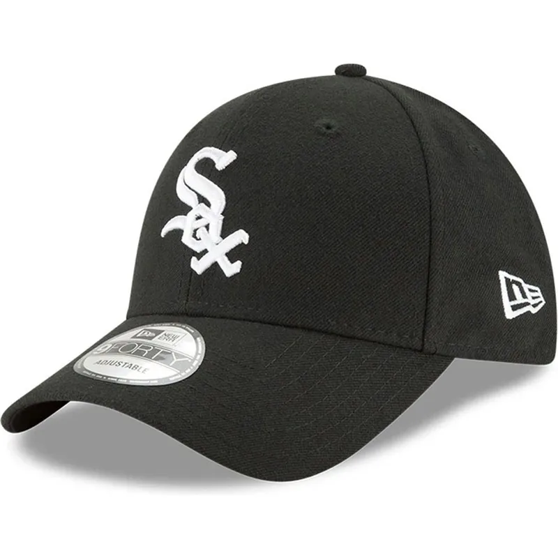 petten-gebogen-zwart-verstelbaar-voor-kinderen-9forty-the-league-van-chicago-white-sox-mlb-van-new-era