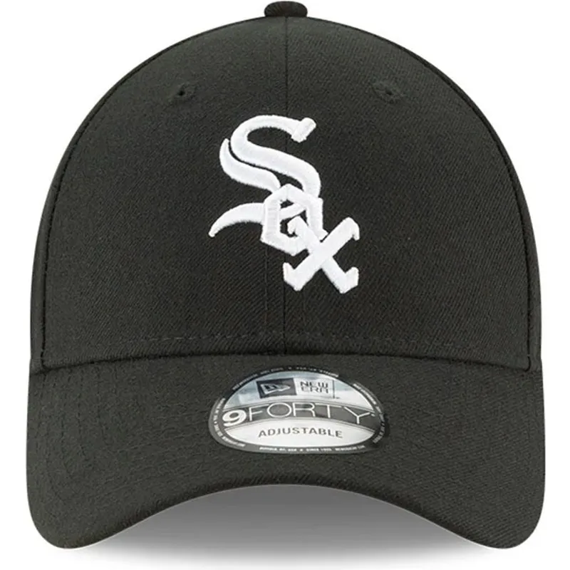 petten-gebogen-zwart-verstelbaar-voor-kinderen-9forty-the-league-van-chicago-white-sox-mlb-van-new-era