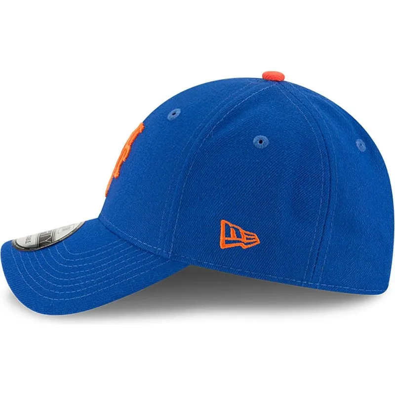 petten-gebogen-blauw-verstelbaar-voor-kinderen-9forty-the-league-van-new-york-mets-mlb-van-new-era