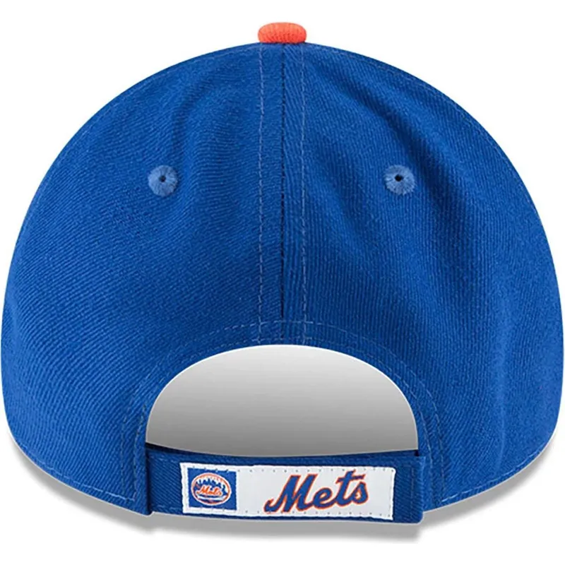 petten-gebogen-blauw-verstelbaar-voor-kinderen-9forty-the-league-van-new-york-mets-mlb-van-new-era