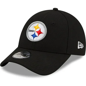 Petten gebogen zwart verstelbaar voor kinderen 9FORTY The League van Pittsburgh Steelers NFL van New Era