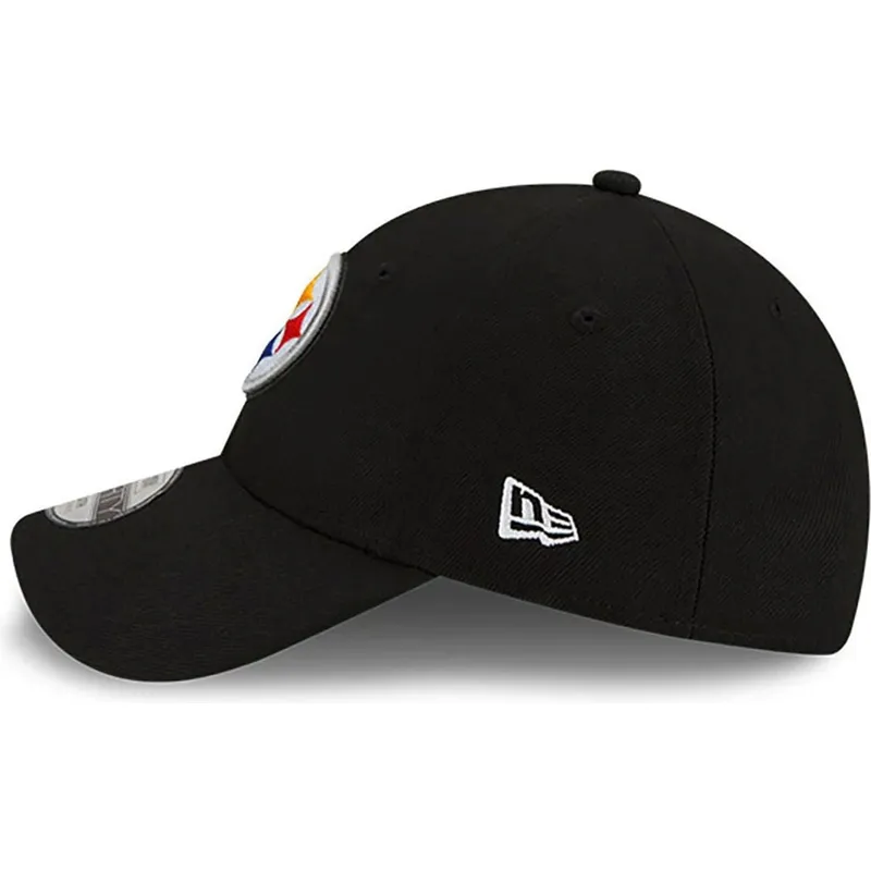 petten-gebogen-zwart-verstelbaar-voor-kinderen-9forty-the-league-van-pittsburgh-steelers-nfl-van-new-era
